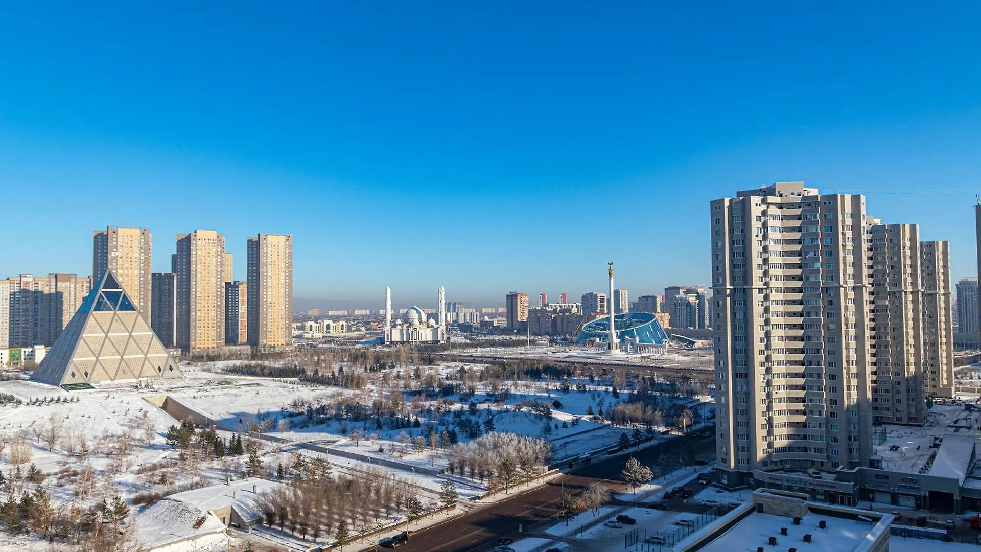 Highvill Апартаменты Возле Посольства Сша И Резиденции Президента Акорда Nur-Sultan  Apartment